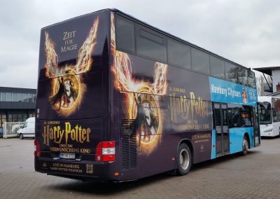 Busfolierung Harry Potter