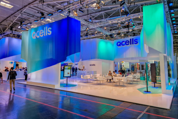 Messestand Qcells