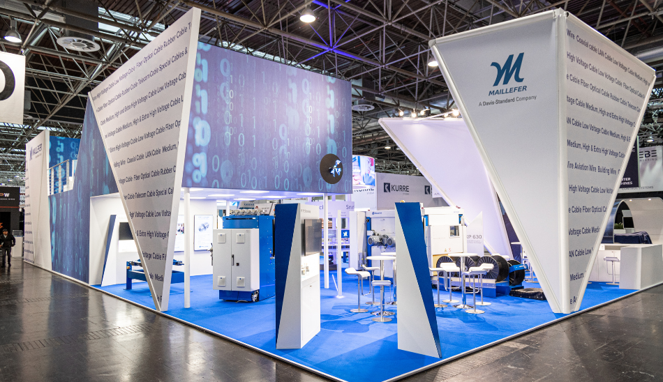 Drucke für Messebau – Messestand Maillefer